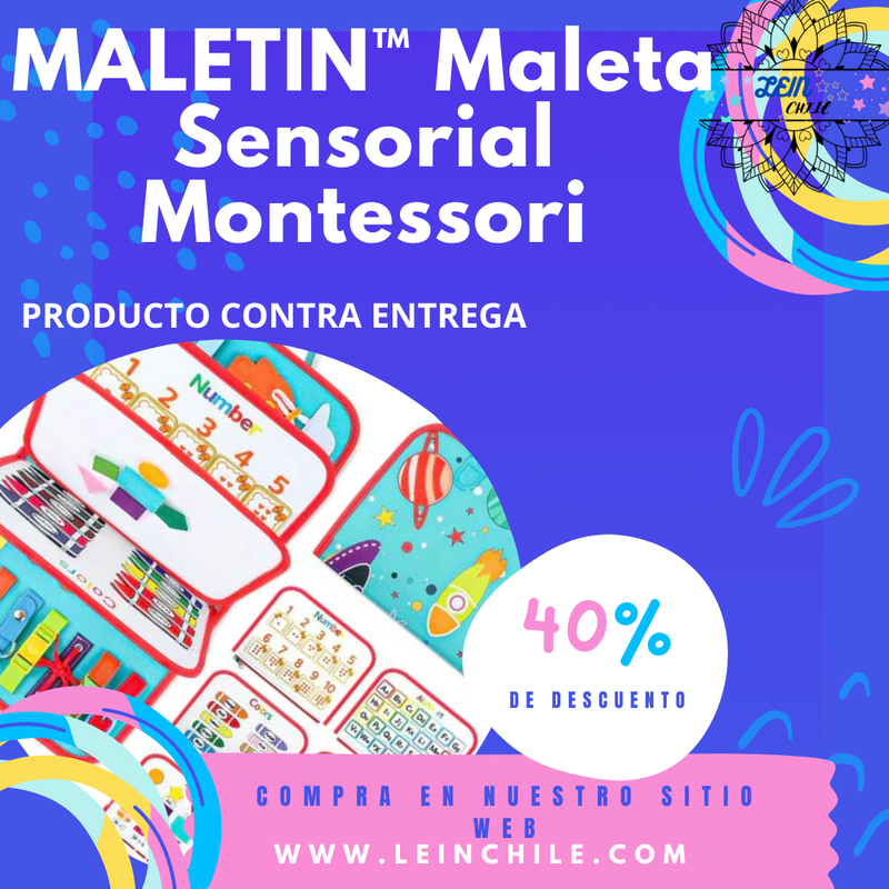 MALETIN™ Maleta Sensorial Montessori