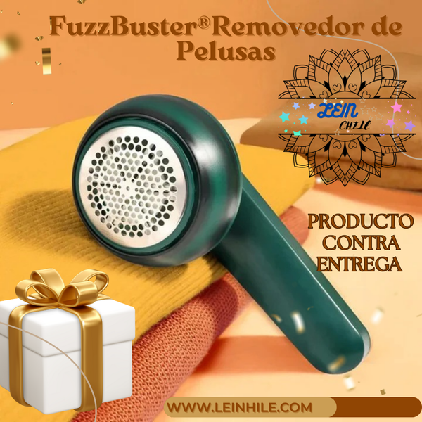 FuzzBuster®: Removedor de pelusas, eléctrico, portátil, recargable.