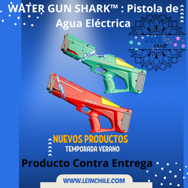 WATER GUN SHARK™ : Pistola de Agua Eléctrica