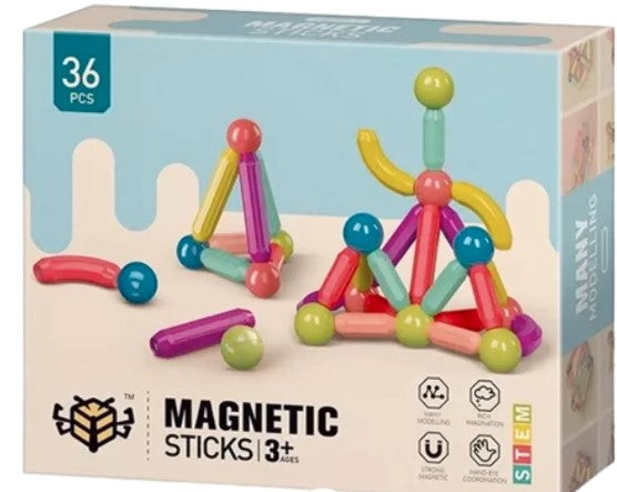 MAGNOBLOX™, Bloques Magnéticos Tridimensionales  Montessori