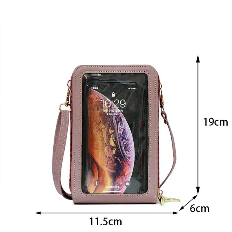 WIPESAFE™Bolso Táctil Porta-Celular Multifuncional.