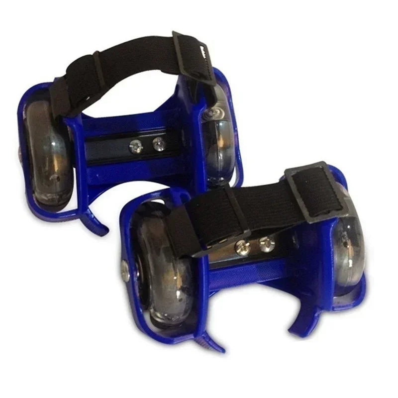 SHOE SKATES™  Patines ajustables con luces led para zapatillas